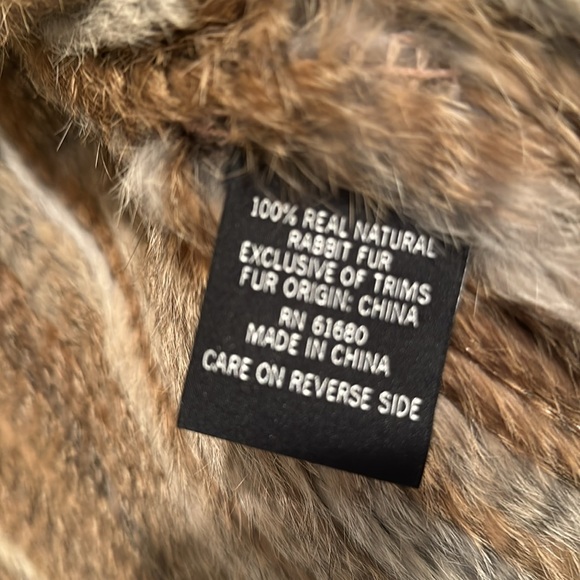 Rabbit fur vest - Picture 4 of 4